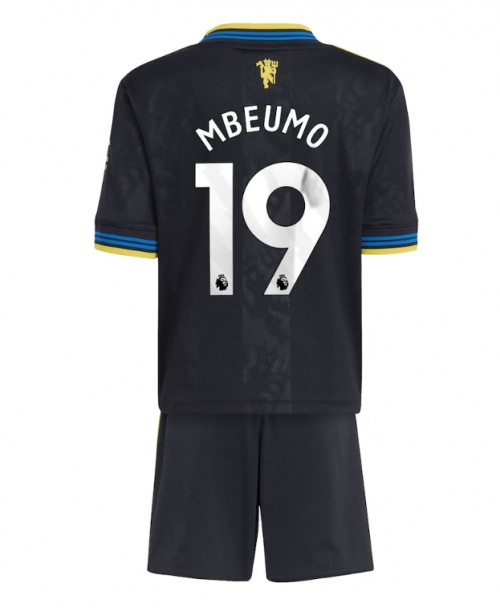 Günstige Manchester United Bryan Mbeumo #19 3rd trikot Kinder 2025-26 Kurzarm (+ Kurze Hosen) Günstige Manchester United Bryan Mbeumo #19 3rd trikot Kinder 2025-26 Kurzarm (+ Kurze Hosen)
